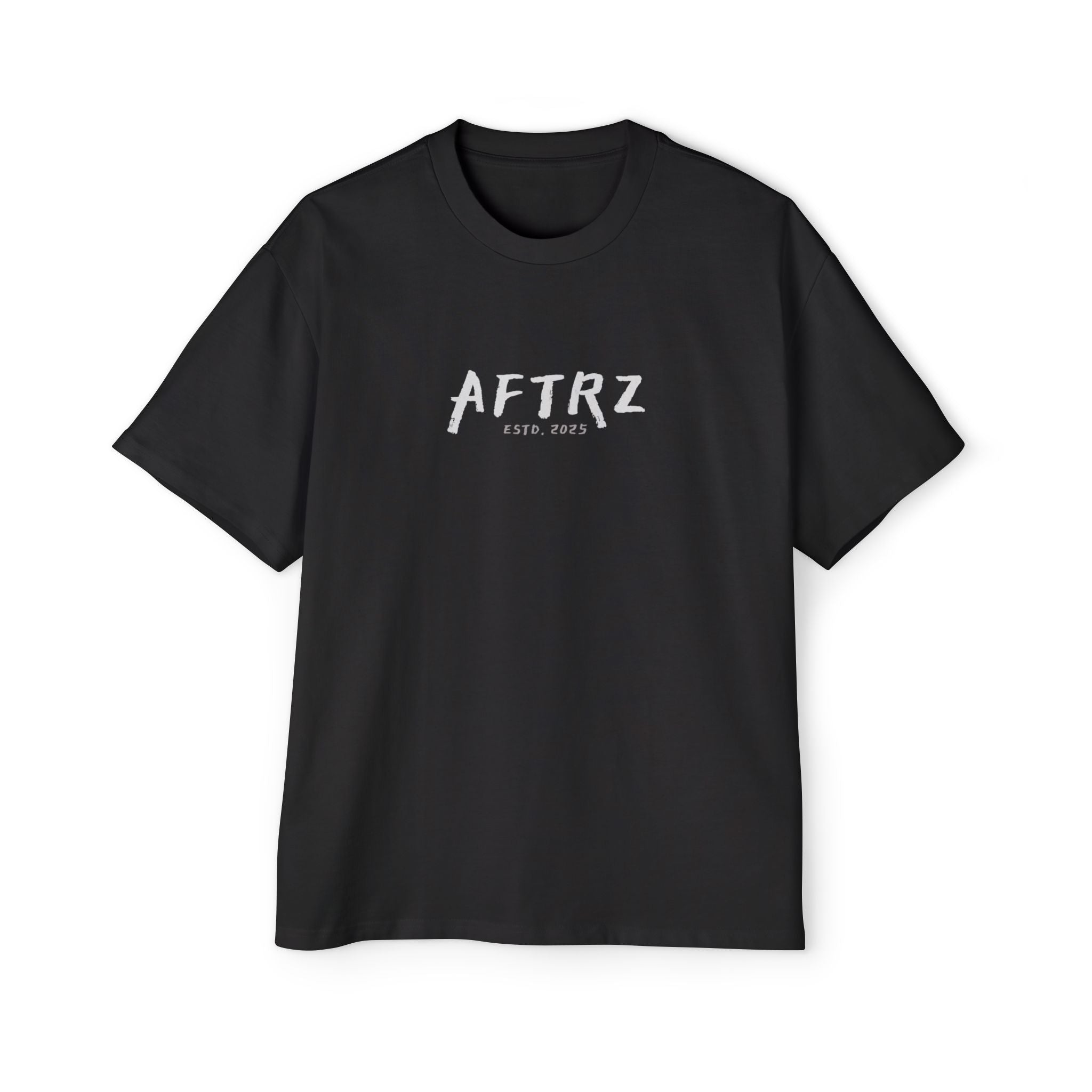 Aftrz Gradient Premium Drop Shoulder Oversized Short Sleeve T-Shirt