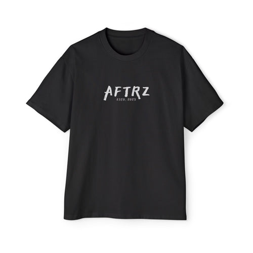 Aftrz Gradient Premium Drop Shoulder Oversized Short Sleeve T-Shirt