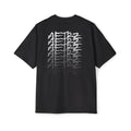 Aftrz Gradient Premium Drop Shoulder Oversized Short Sleeve T-Shirt