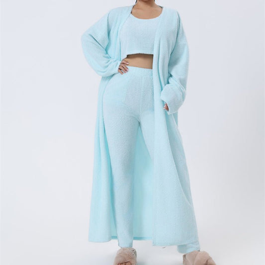Women's 3-Piece Cozy Lounge Set - Stickies Apparel 0