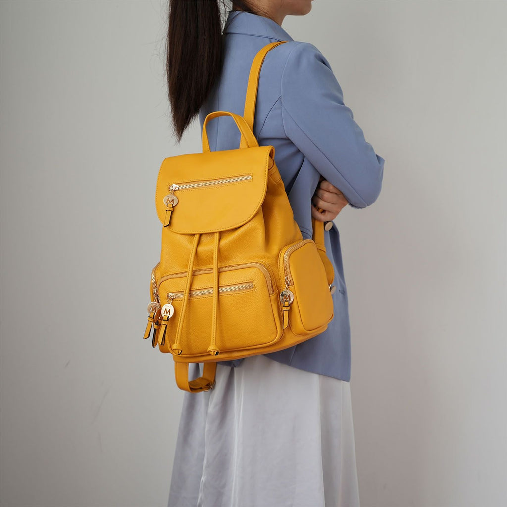 Ivanna Oversized Backpack Purse - Stylish Vegan Leather for Women - Stickies Apparel
