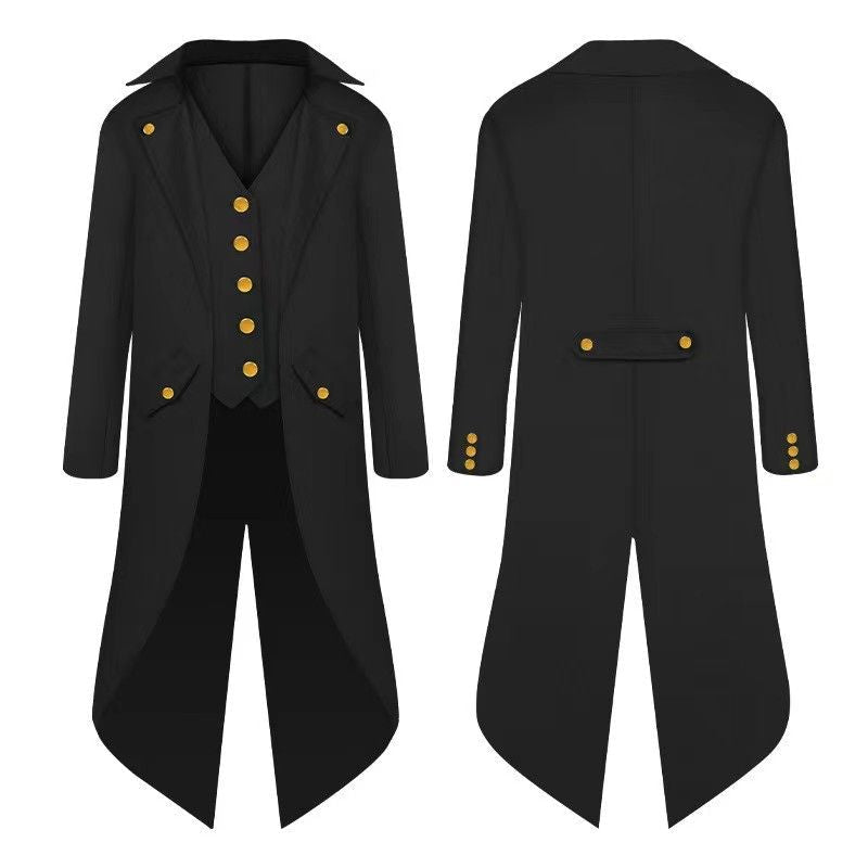 Spooky Parent-Child Halloween Outfits - Retro Punk Tuxedo Set - Stickies Apparel