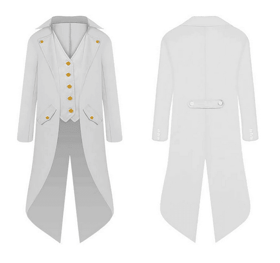 Spooky Parent-Child Halloween Outfits - Retro Punk Tuxedo Set - Stickies Apparel