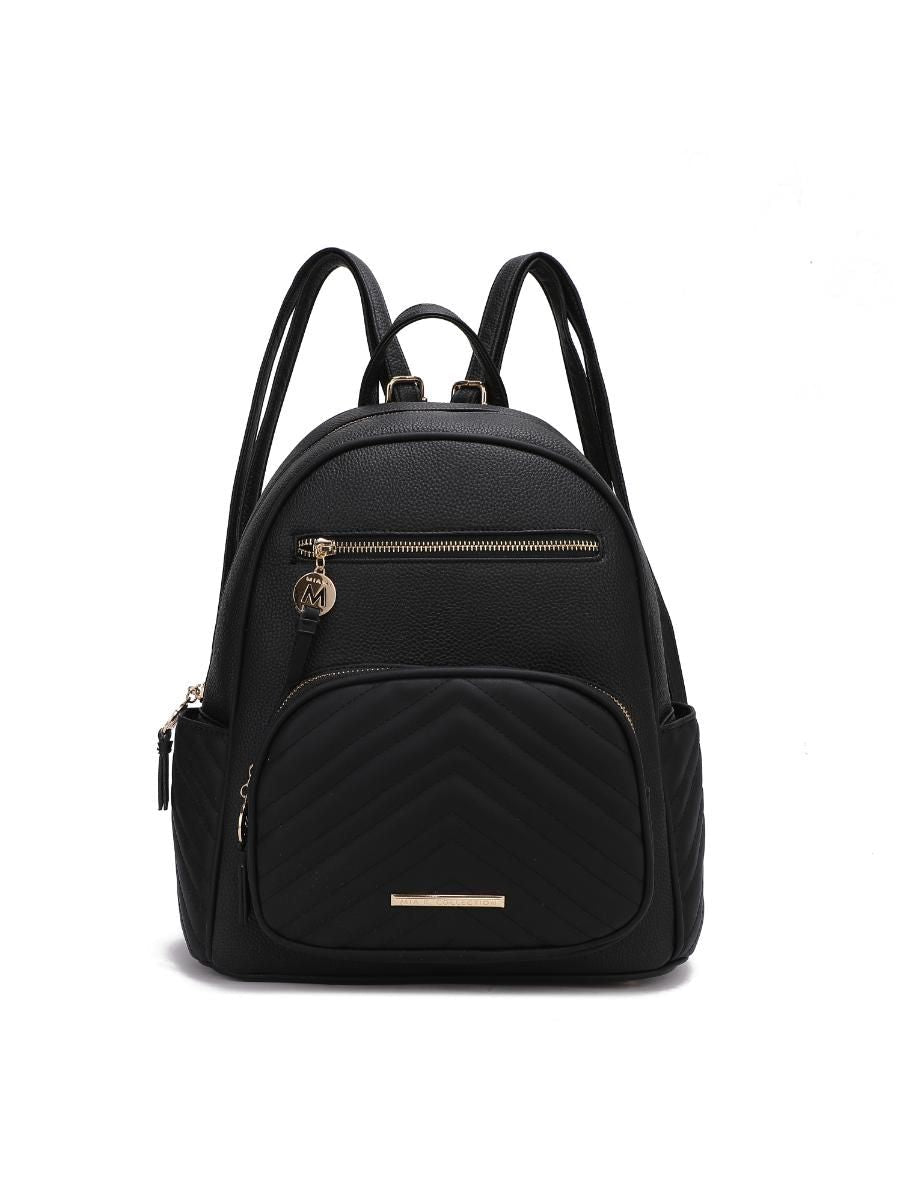 Stylish Vegan Leather Women's Backpack for Everyday Use - Stickies Apparel