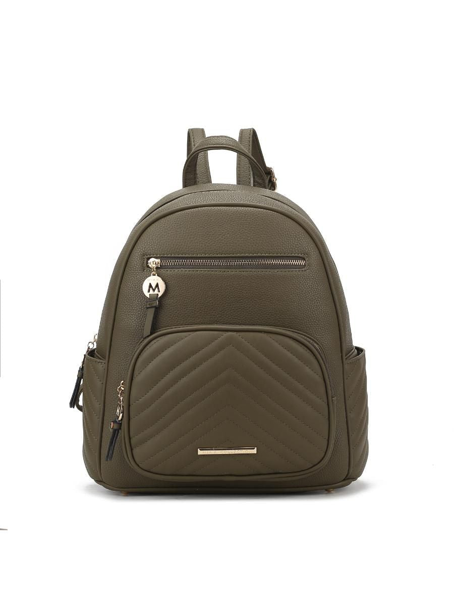 Stylish Vegan Leather Women's Backpack for Everyday Use - Stickies Apparel
