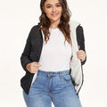 Stylish Women’s Thermal Hooded Jacket with Cozy Slant Pockets for Fall & Winter - Stickies Apparel