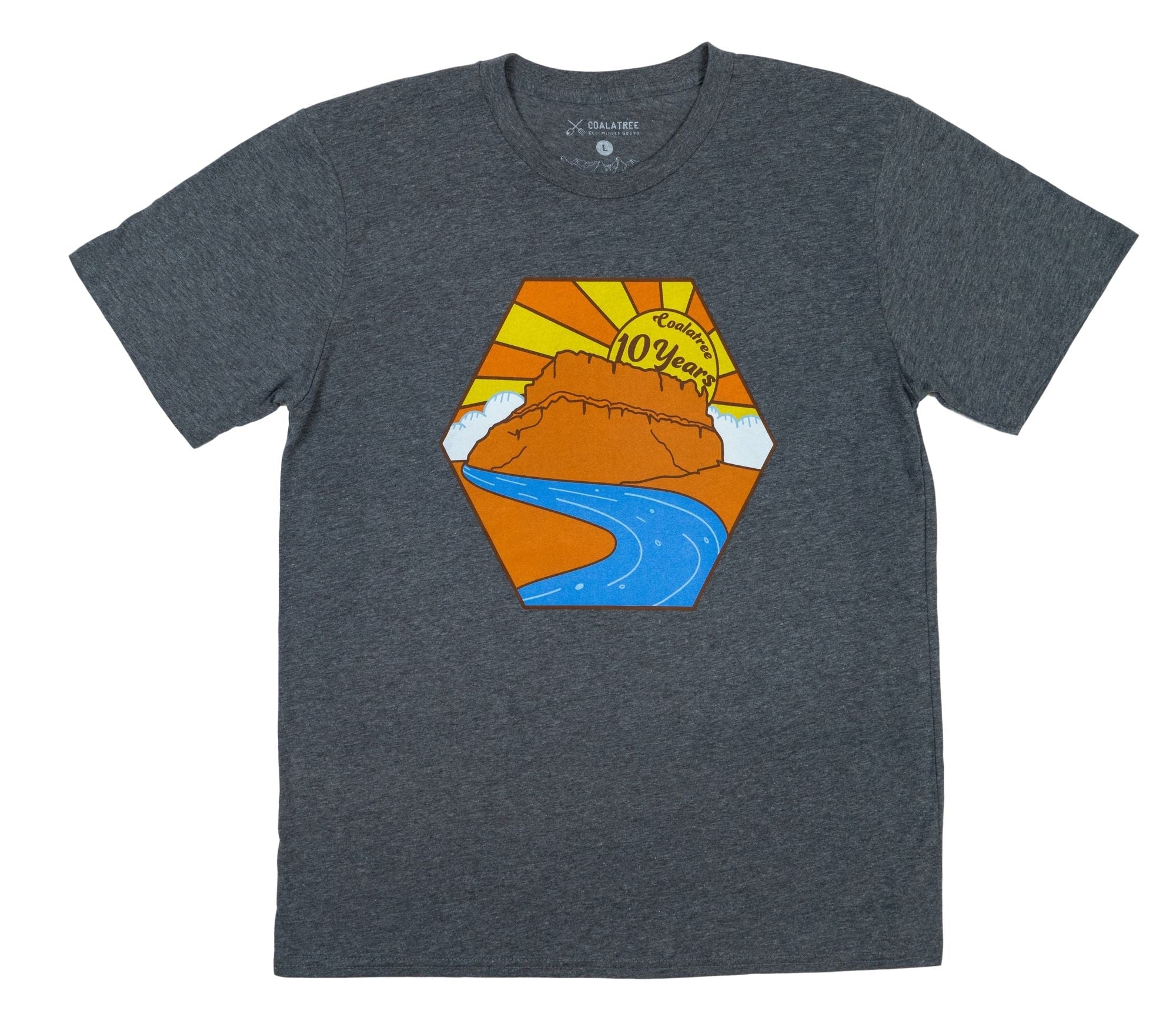Ultimate Comfort Tee - Perfect for 10 Years of Adventure - Stickies Apparel