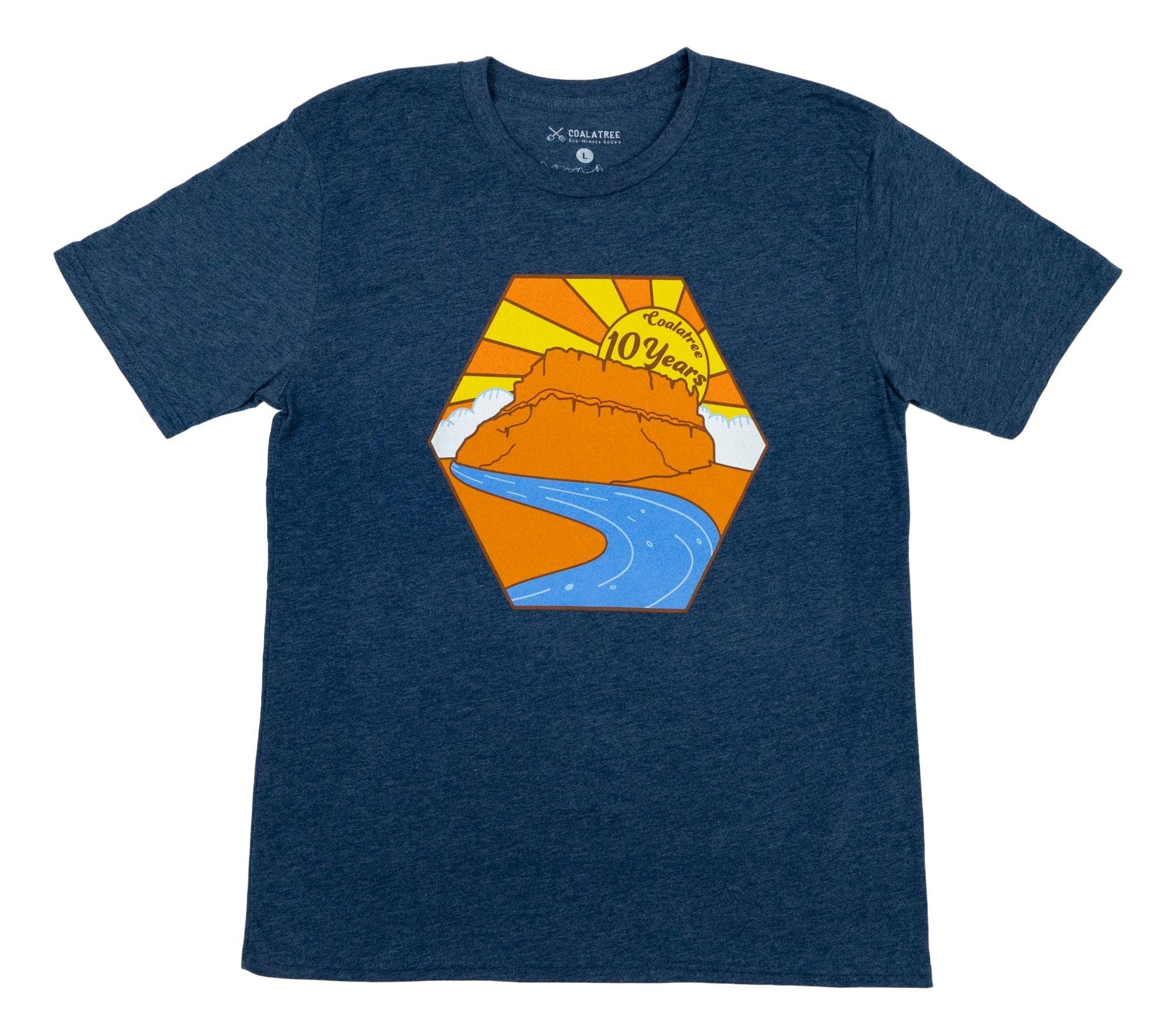 Ultimate Comfort Tee - Perfect for 10 Years of Adventure - Stickies Apparel