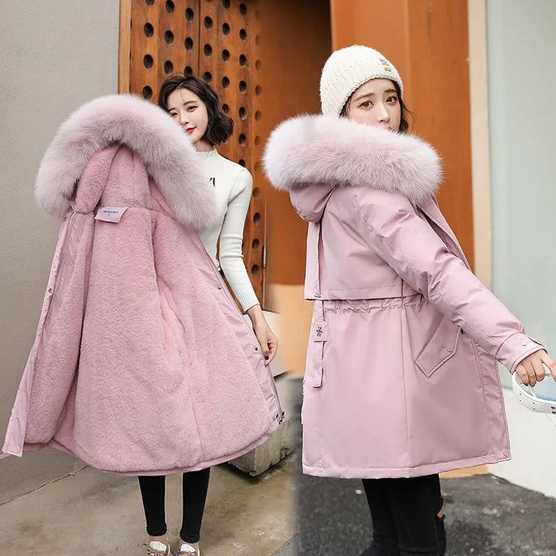 Warm and Stylish Women's Winter Parka with Fur Collar - Slim Fit Outdoor Coat - Stickies Apparel